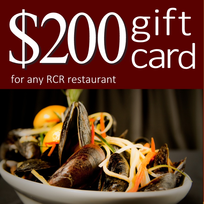 RCR Hospitality Group $100 Gift Card