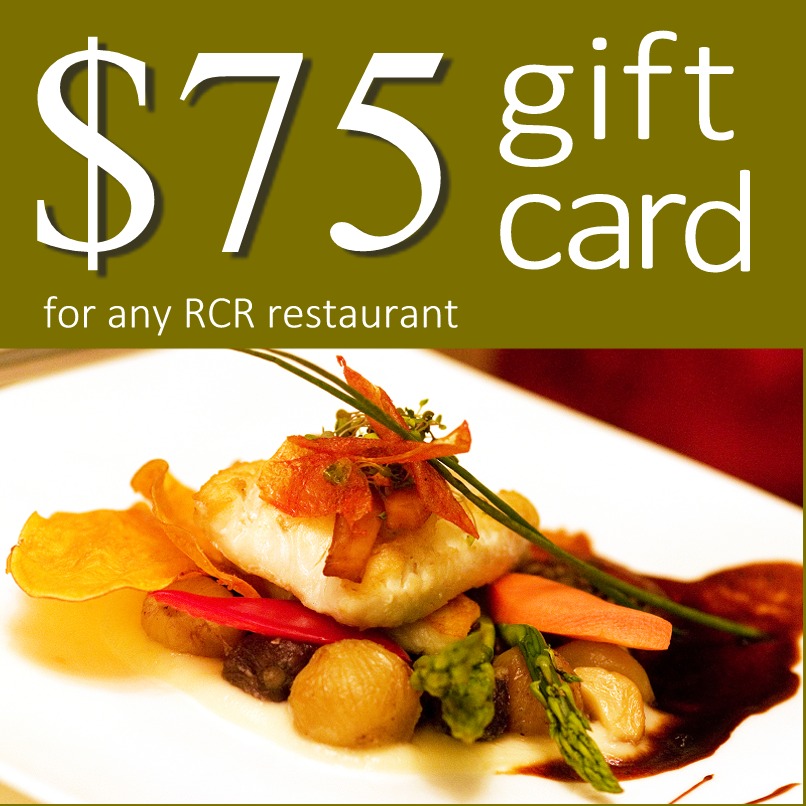RCR Hospitality Group $75 Gift Card